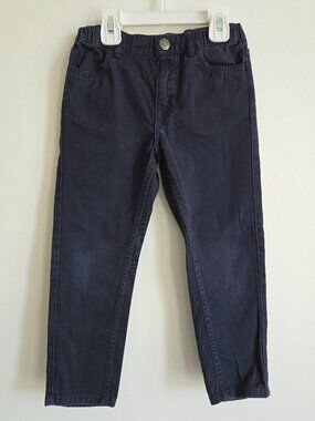 H&M Boys Twill Chino Pants | Blue | Size 5T